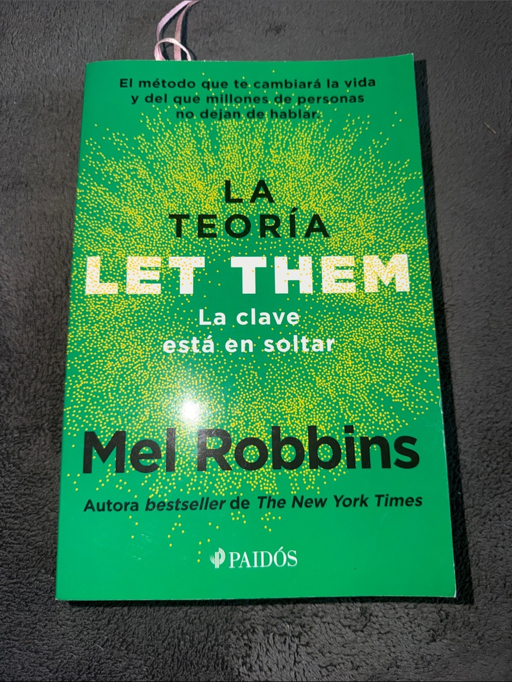 Mel Robbins La Teoría Let Them - Green Cover